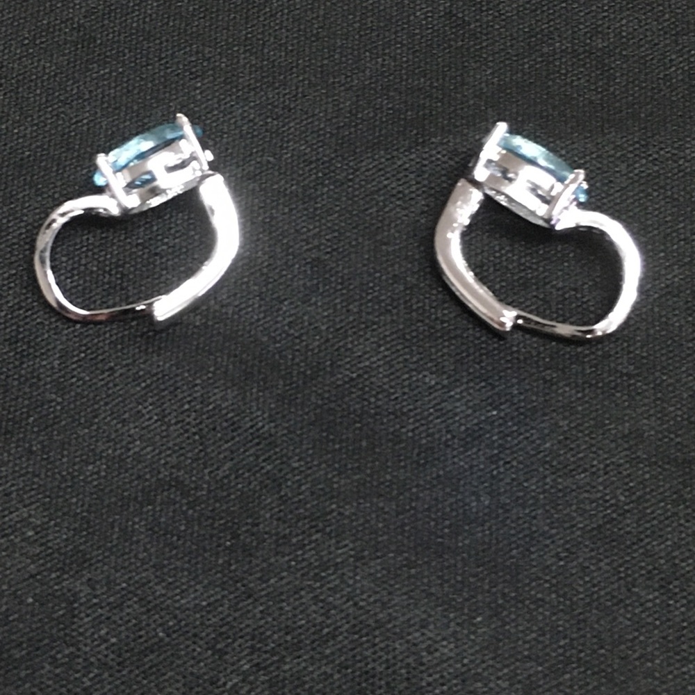 Moonrocy women’s blue earrings - Picture 6 of 8
